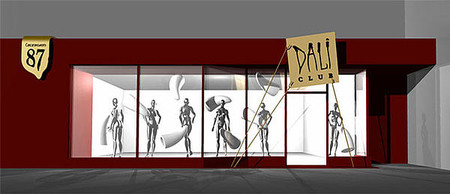 Дизайн интерьера магазина Dali