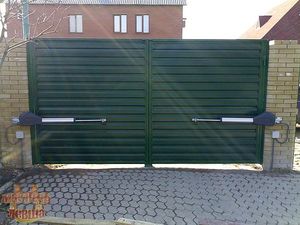 Распашные ворота и распашная автоматика &mdash; Мастер Левша