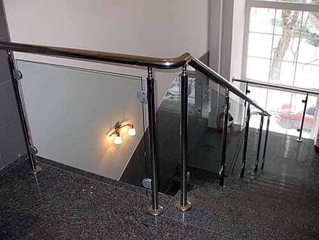 ограждения с стеклом