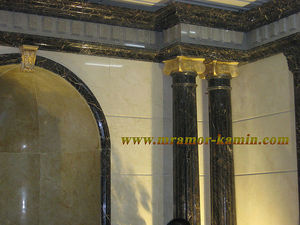 Облицовка камнем &mdash; Мрамор-камин