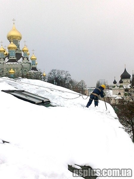 Зимние высотные работы