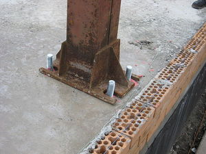 Установка анкерного крепления - Монтаж металлоконструкций. &mdash; ОДММ