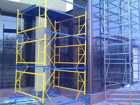 вышка тура передвижная на колесах