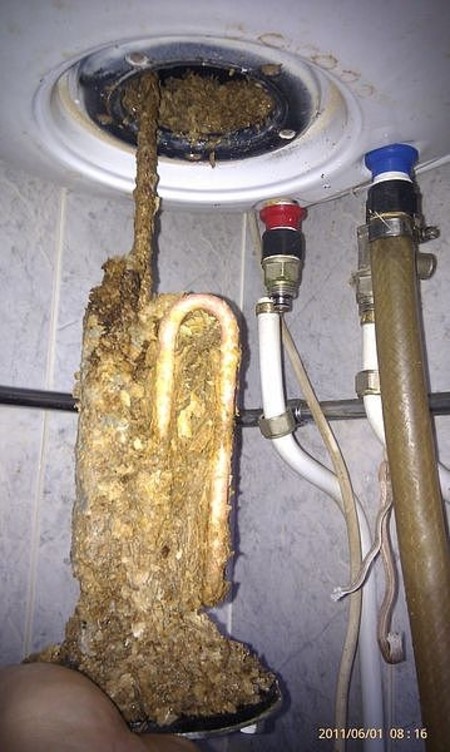 Чистка бойлера