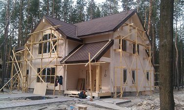 коттедж из клееного бруса &mdash; СДДУ