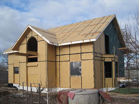 Сборный дом из сип панелей "СИПэко"