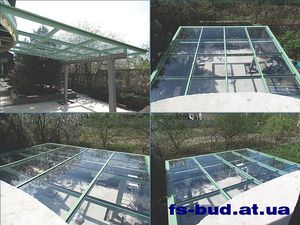 Навес из стекла — ФС-Буд Навес из стекла — ФС-Буд