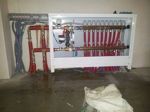 підключення гребінки від двох котлів &mdash; Евро Строй Технологии