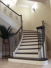 Полувинтовая бетонная лестница — Slawamonolit Полувинтовая бетонная лестница — Slawamonolit