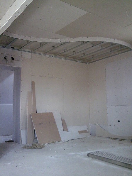 Монтаж гипсокартона