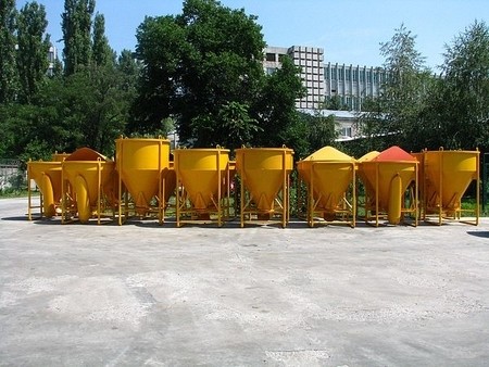 Бункера бетонной массы