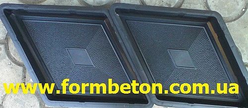 Формы для тротуарной плитки ромб узорный — Сторожко Формы для тротуарной плитки ромб узорный — Сторожко