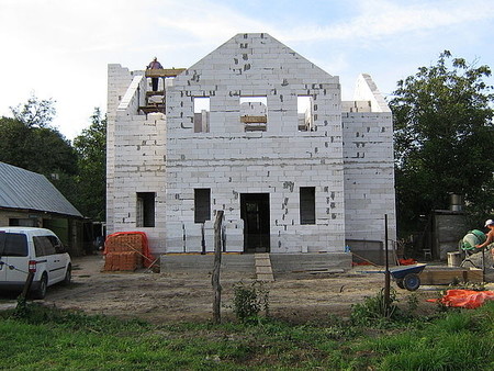 Устройство стен, коробка дома