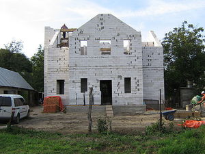 Устройство стен, коробка дома &mdash; Лес