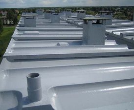 кровля, выполненная мембраной ZONT — Стройпоставка кровля, выполненная мембраной ZONT — Стройпоставка