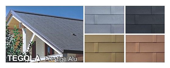 Престиж Алю кровля из крашеного алюминия &mdash; ТЕГОЛА-УКРАИНА