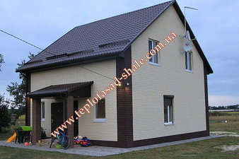 Коттедж, с.Кочеров, Житомирская обл. &mdash; Теплофасад-С