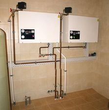 Котeл Dakon 2 х PTE 24кВт. &mdash; ТВК Комфорт