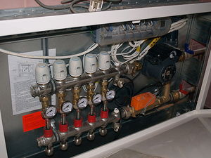 Коллектор Kermi с расходомерами &mdash; ТВК Комфорт