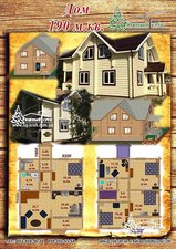 уютный рубленый деревянный дом из сруба оцилиндрованного 190м.кв. — Южный Сруб уютный рубленый деревянный дом из сруба оцилиндрованного 190м.кв. — Южный Сруб