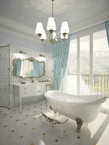 Дизайн интерьера ванной комнаты