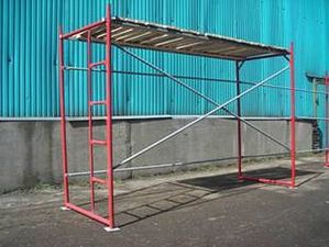 Рамные строительные леса «Атлант» &mdash; Завод металлоконструкций  АТЛАНТ