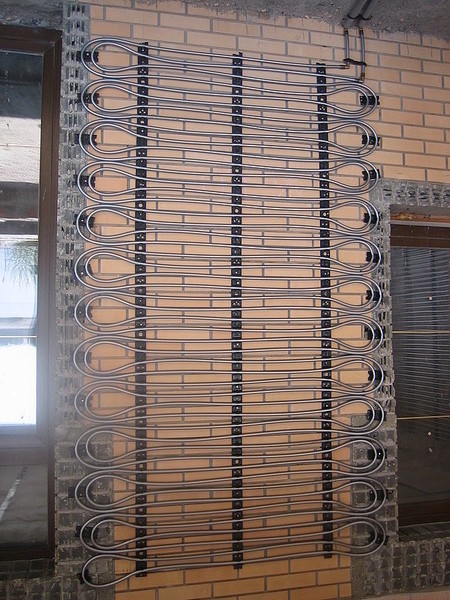 Система настенного обогрева и охлаждения от REHAU объект БМУ 77