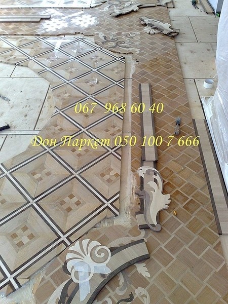 Шлифовка паркета