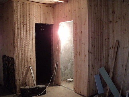 отделка сауны