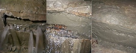 Гидроизоляция напорной течи