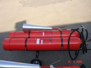 Огнетушители углекислотные передвижные ВВК — Акин-м Огнетушители углекислотные передвижные ВВК — Акин-м