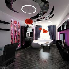 Дизайнерские потолки — Альпийское окно Дизайнерские потолки — Альпийское окно