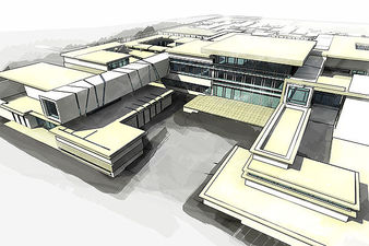 образовательный центр на 1000 студентов — Ансамбль образовательный центр на 1000 студентов — Ансамбль