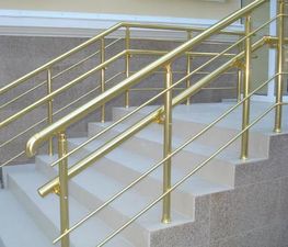 алюминиевые анодированные перила &mdash; Архитекта-Центр