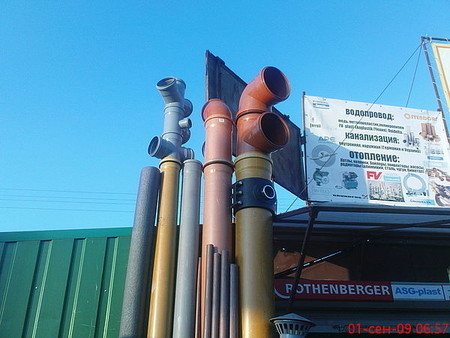 трубы для водопровода иканализации