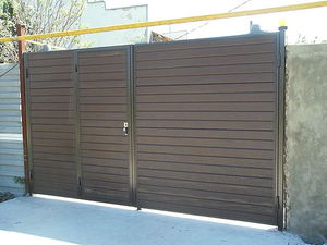 распашные ворота &mdash; Brama