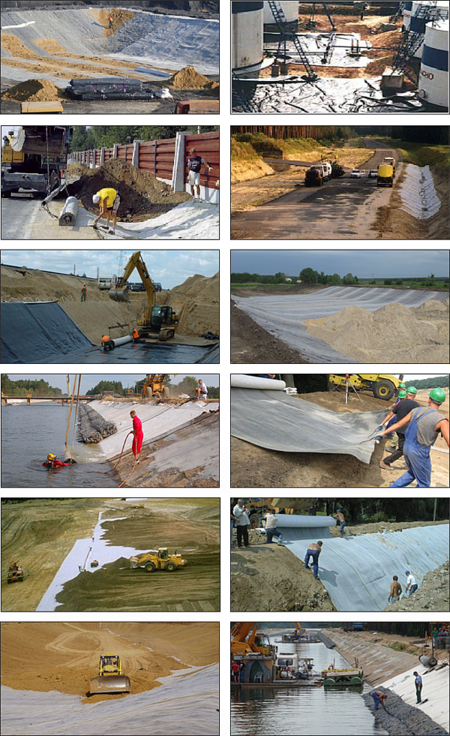 Бентонитовые маты Bentomat