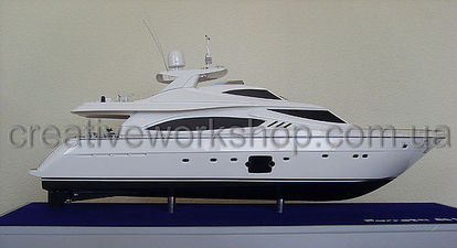 Модель яхты Ferretti 881 RPH — Творческая мастерская Василия Чагина Модель яхты Ferretti 881 RPH — Творческая мастерская Василия Чагина