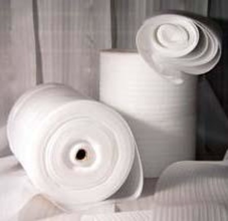 полотно  вспененного  полиэтилена