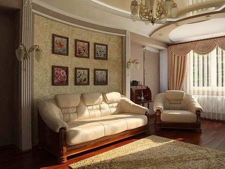 Дизайн зала в квартире