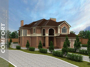 дизайн экстерьера ,дизайн фасада дома — Comfort-Studio дизайн экстерьера ,дизайн фасада дома — Comfort-Studio