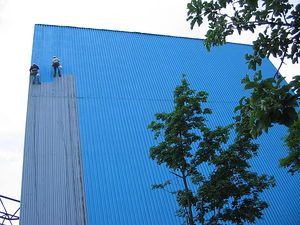 покраска крыши &mdash; ВЫСОТНИК