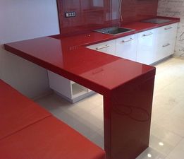 Столешница из искусственного камня. Столешница из кварцита. — ДЮЛОН Столешница из искусственного камня. Столешница из кварцита. — ДЮЛОН