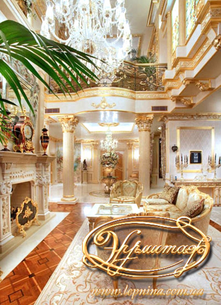 Гипсовый лепной декор. Лепнина