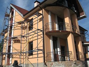 Штукатурная отделка фасадов — Фасад-Сервис Штукатурная отделка фасадов — Фасад-Сервис