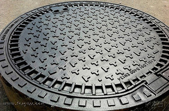 Люк канализационный тяжелый магистральный KD81P H180 (D400) &mdash; Индустриальная компания Фесгус