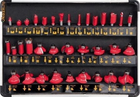 Набор фрез по дереву YATO (YT-6803)