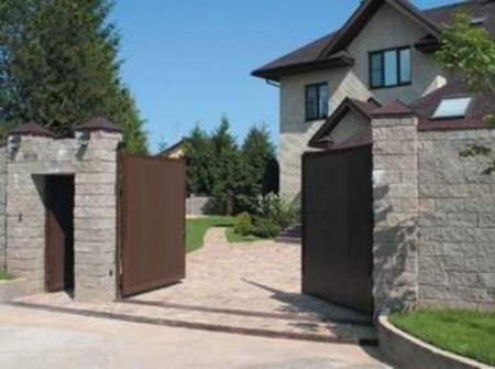 ворота распашные