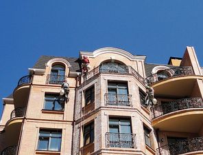 Очистка фасада - удаление высолов — Киевальп Очистка фасада - удаление высолов — Киевальп