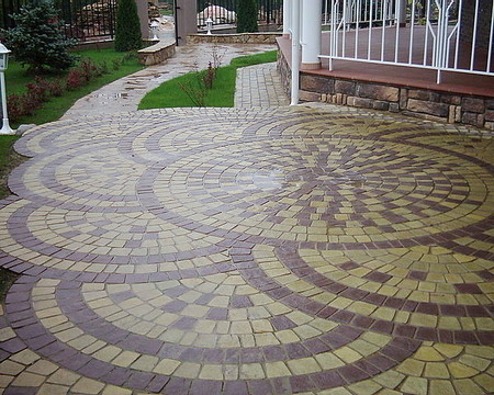 Тротуарная плитка `Ретро`